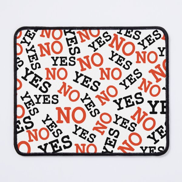 Item preview, Yes or No designed and sold by UA-Shirts.
