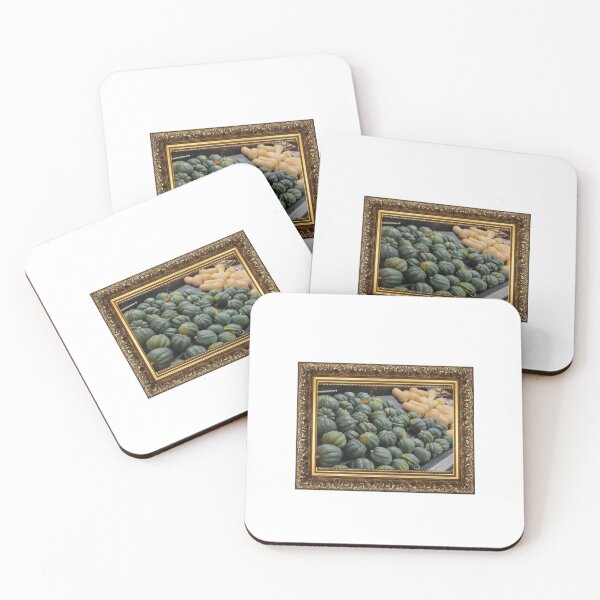 Item preview, SQUASH ON A SHELF IN A BAROQUE FRAME designed and sold by TechLaughs.
