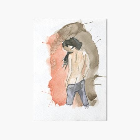 Anonymous nude I Art Board Print