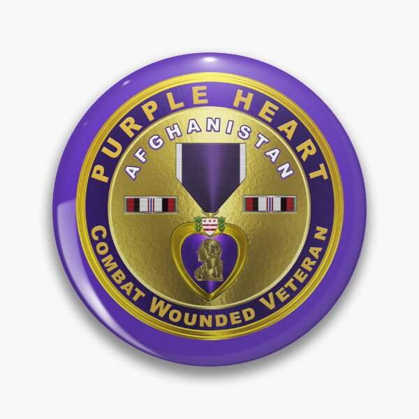 Item preview,  Purple Heart Medal Afghanistan Veteran designed and sold by SoldierAlways.
