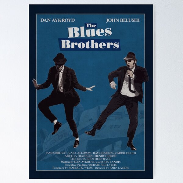 BLUES BROTHERS - Minimalist Movie Poster Posteritty Minimal Art