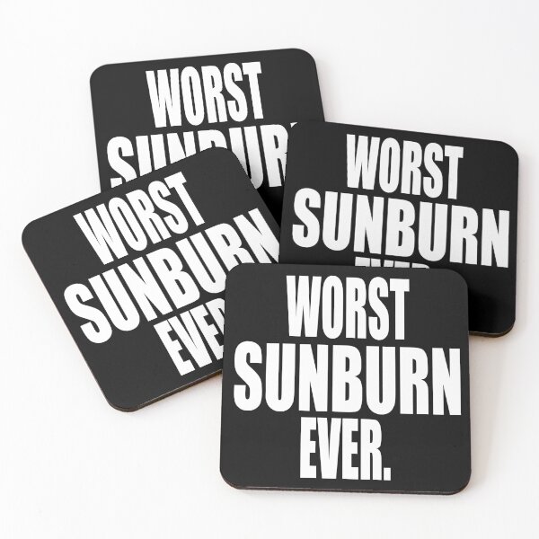 Item preview, WORST SUNBURN EVER designed and sold by PuddleMart.