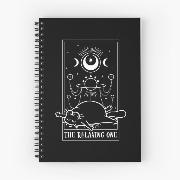 Item preview, Funny The Relaxing One Tarot Card A Cat Tarot Cartomancy Fan designed and sold by Nessshirts.