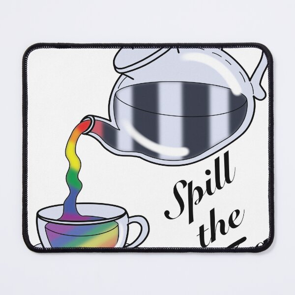 Item preview, Spill the tea Ally Flag designed and sold by NerdyCupcake559.