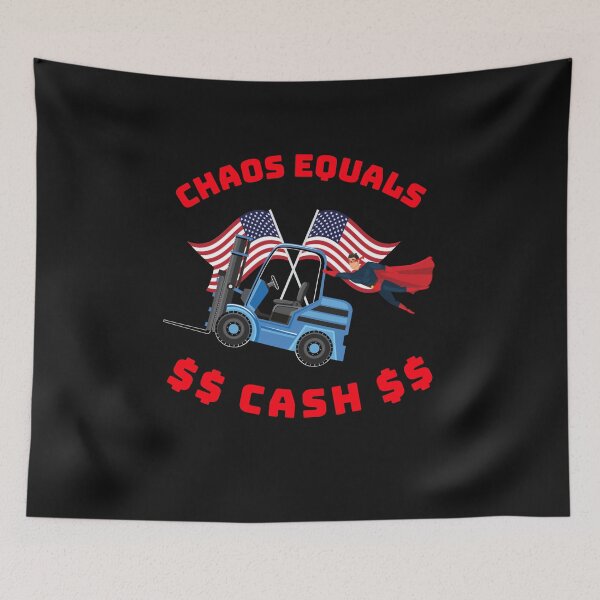 Item preview, Super Forklift Operator, Chaos Equals Cash BR designed and sold by TeamsterLife.