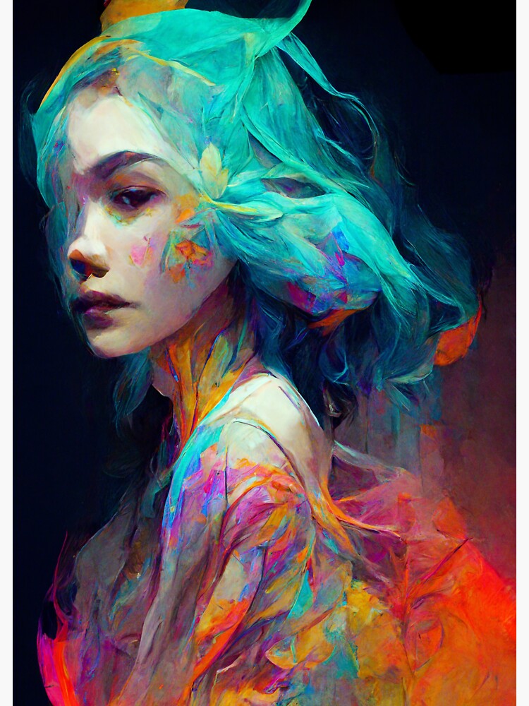 "Mixed emotions" Sticker for Sale by ImmersiveArts Redbubble