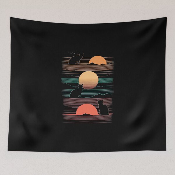 Item preview, Cat Landscape 3 designed and sold by TheSamuraiCat.