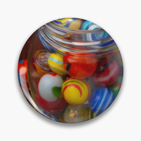 Item preview, Old Jar Full Of Childhood Marbles designed and sold by Garry Gay.