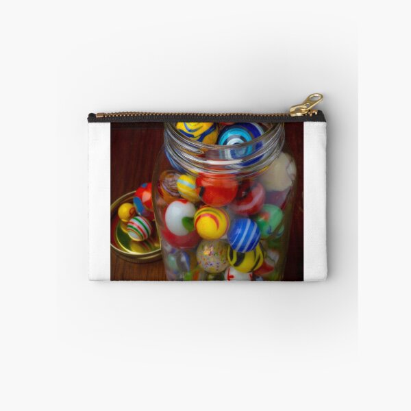Item preview, Old Jar Full Of Childhood Marbles designed and sold by Garry Gay.