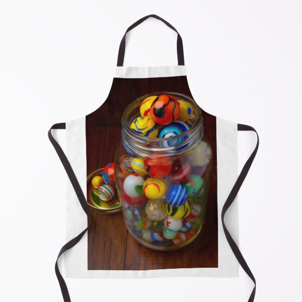 Item preview, Old Jar Full Of Childhood Marbles designed and sold by Garry Gay.