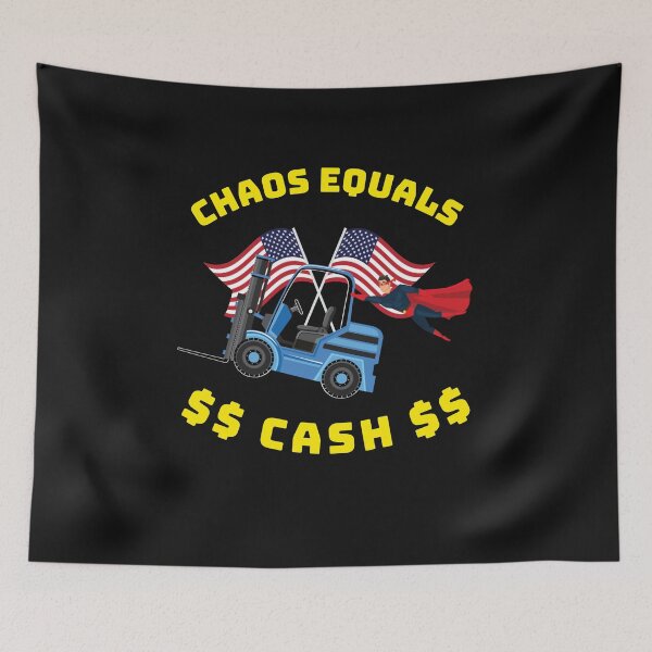 Item preview, Super Forklift Operator, Chaos Equals Cash BY designed and sold by TeamsterLife.