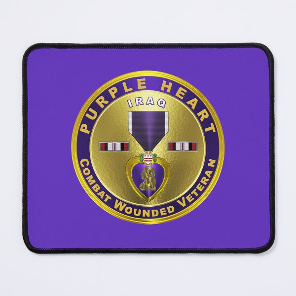 Item preview, Purple Heart Medal IRAQ Veteran designed and sold by SoldierAlways.