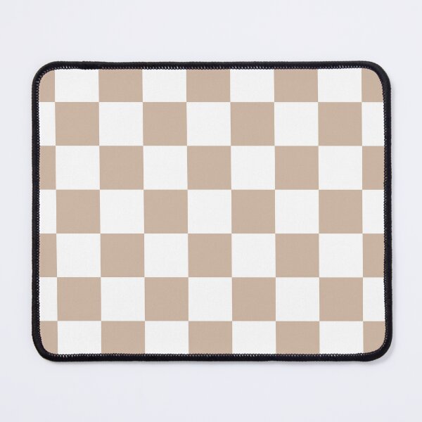 Item preview, Taupe neutral checkers design designed and sold by cbycarolinam.