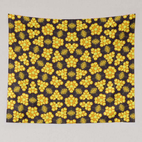 Item preview, Black Yellow and Red Geometric Penrose Seamless Patern designed and sold by protegra.