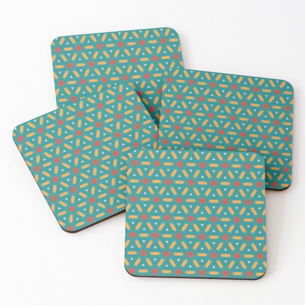 Item preview, Stars and Bars Geometric Pattern designed and sold by BluePlanetMerch.