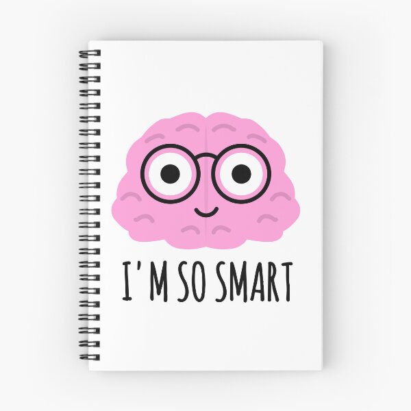 Item preview, I'm So Smart : Funny Brain Character designed and sold by EnzoVectorism.