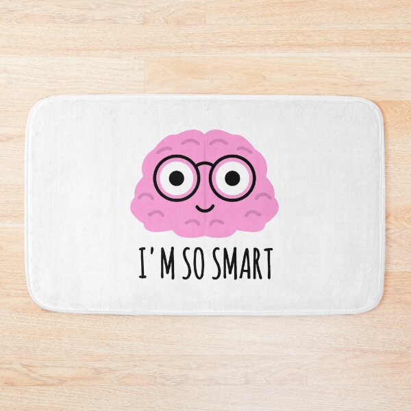 Item preview, I'm So Smart : Funny Brain Character designed and sold by EnzoVectorism.