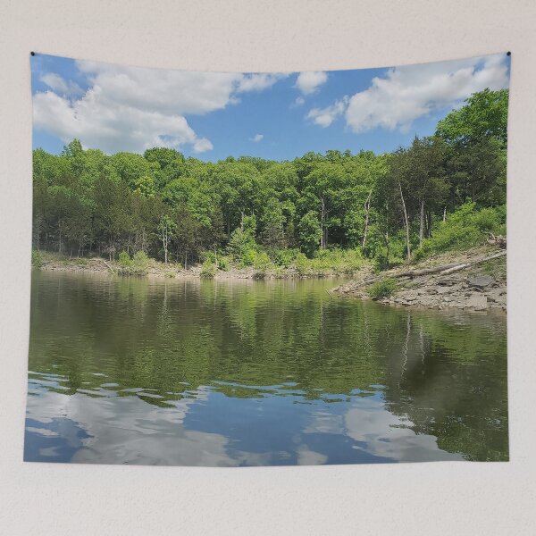 Item preview, Cloud Reflections In A Lake Surrounded By Woods designed and sold by DEC02.