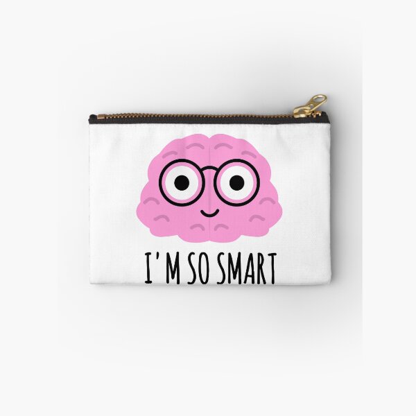 Item preview, I'm So Smart : Funny Brain Character designed and sold by EnzoVectorism.