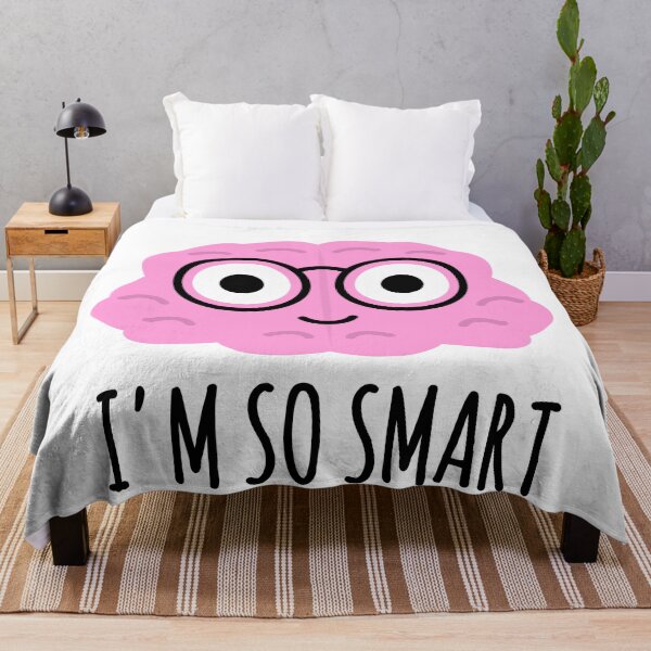 Item preview, I'm So Smart : Funny Brain Character designed and sold by EnzoVectorism.