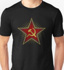 Soviet Hammer and Sickle Unisex T-Shirt