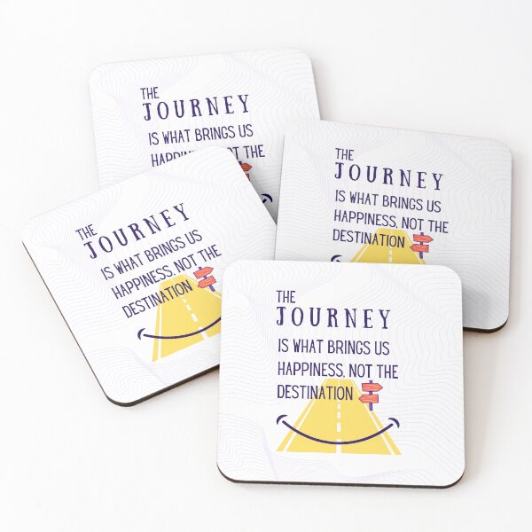 Item preview, "The Journey is what brings us Happiness not the destination" Peaceful Warrior movie quotes, gift card, artboard print, Hardcover Journals, Canvas Print, Poster, Art Print, Photographic, Metal Print, designed and sold by SpiralStairShop.