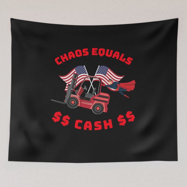 Item preview, Copy of Super Forklift Operator, Chaos Equals Cash RR designed and sold by TeamsterLife.