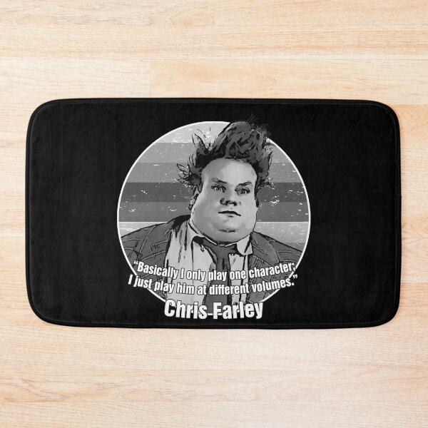 Item preview, Chris Farley - I only play one character (grayscale) designed and sold by musmus76.