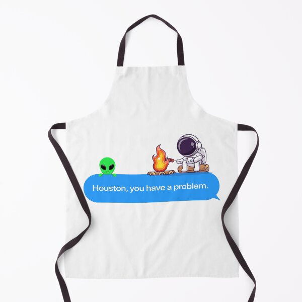 Item preview, Houston you have a problem bubble message designed and sold by TheSMSBoutique.