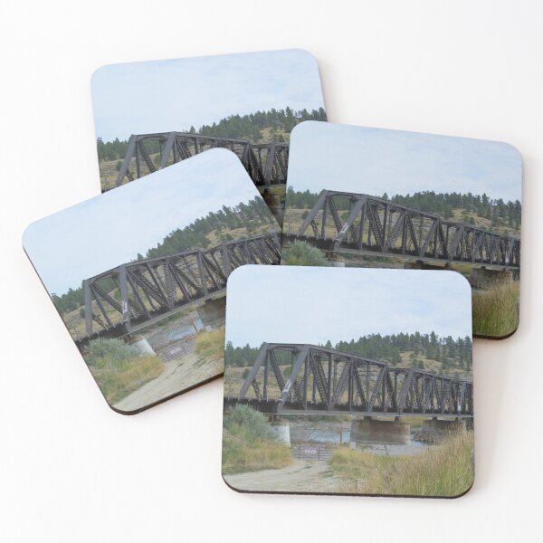 Item preview, Steel railroad bridge in Montana designed and sold by klhmmh.