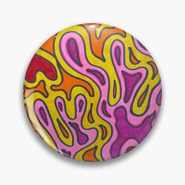 Item preview, Gooey Warm Colored Abstract Design  designed and sold by CosmicHeartSeed.