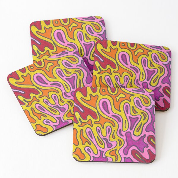 Item preview, Gooey Warm Colored Abstract Design  designed and sold by CosmicHeartSeed.