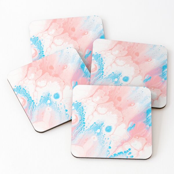 Item preview, Pink Rose and Blue Splash designed and sold by Islanr.