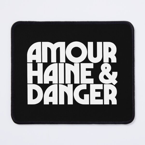 Item preview, Amour Haine & Danger Angèle designed and sold by TooFrenchClub.