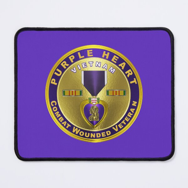Item preview, Purple Heart Medal VIETNAM Veteran designed and sold by SoldierAlways.