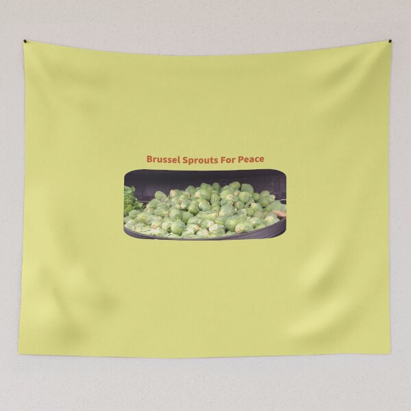 Item preview, Brussel Sprouts For Peace designed and sold by TechLaughs.