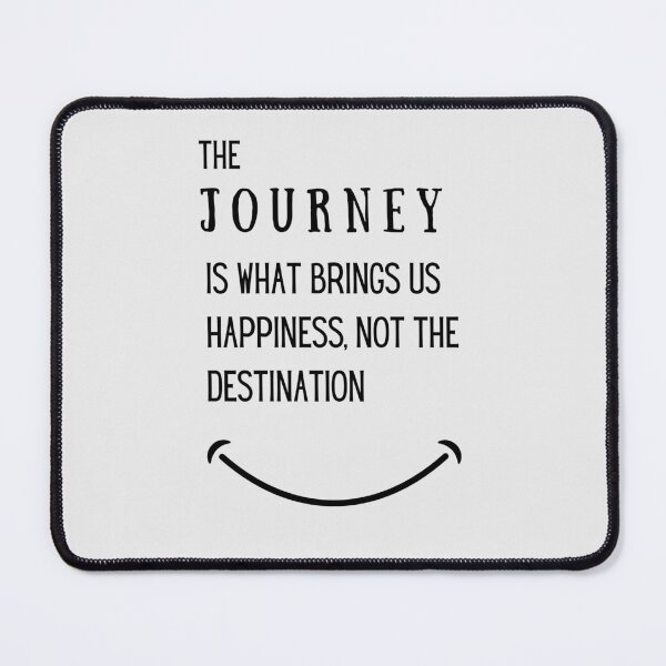 Item preview, "The Journey is what brings us Happiness not the destination" Peaceful Warrior movie quotes, gift card, artboard print, Hardcover Journals, Canvas Print, Poster, Art Print, Photographic, Metal Print, designed and sold by SpiralStairShop.