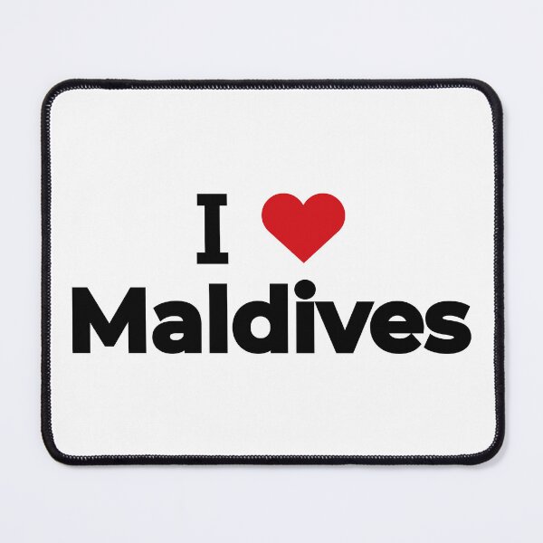 Item preview, I love Maldives designed and sold by Moyanana.