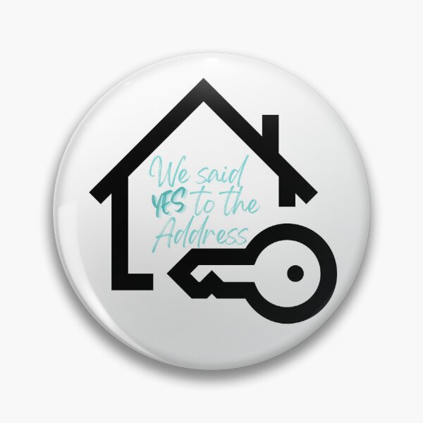 Item preview, We Said Yes to the Address-Real Estate House Key designed and sold by Shells311s.
