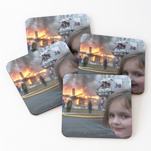 Item preview, The Original Disaster Girl Meme designed and sold by TravelingRoths.