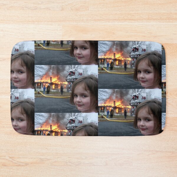 Item preview, The Original Disaster Girl Meme designed and sold by TravelingRoths.