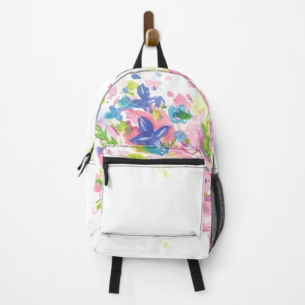 Item preview, Beautiful Flamingo with Flowers Splash Paint designed and sold by Shekevara.