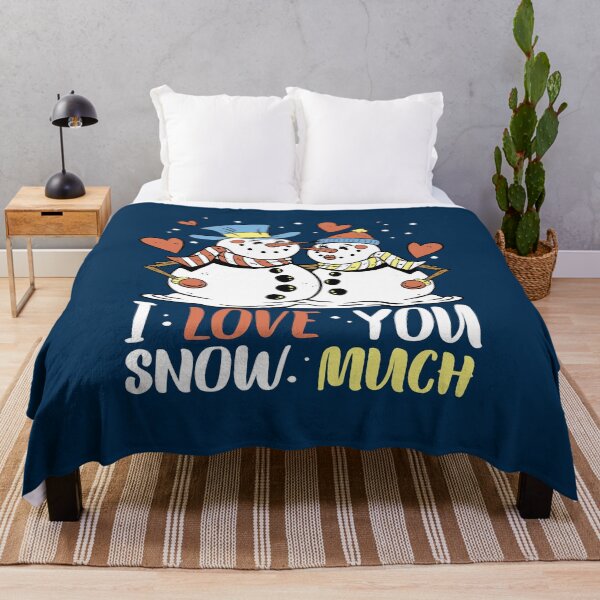 Item preview, Snowman Cute Couple designed and sold by bennetthuskers.