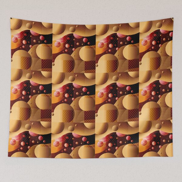 Item preview, Checkered  Floating bubbles designed and sold by TipTopTapo.