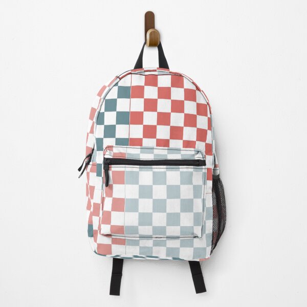 Item preview, Preppy Smiley Face on Pastel Pink and Blue Checker Board designed and sold by PreppyRiot.