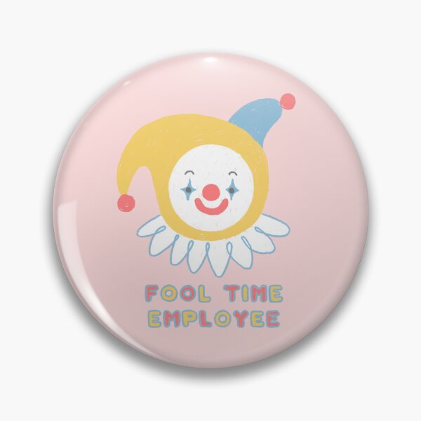 Item preview, Fool Time Employee Clown designed and sold by The Pink Cicada.