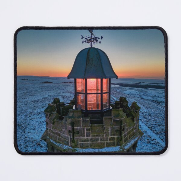 Item preview, Winter Sunset at Darwen Tower, Lancashire designed and sold by Shafiq Khan.