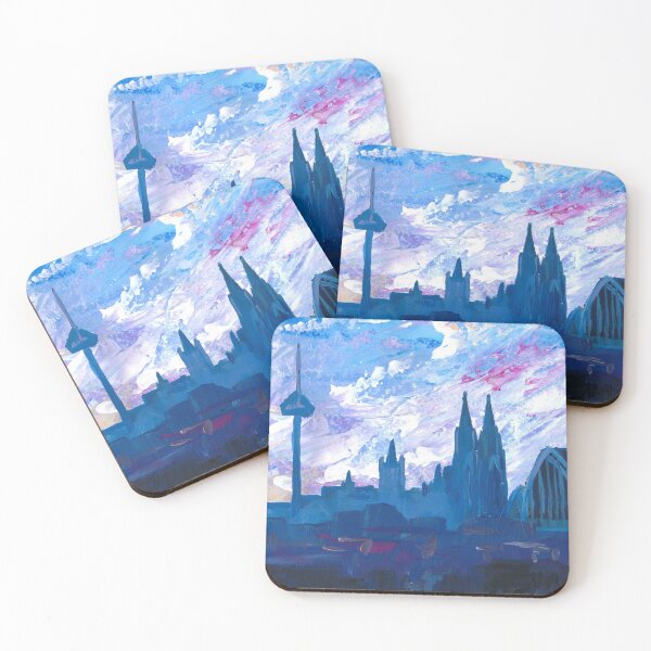 Item preview, Cologne skyline silhouette designed and sold by artshop77.