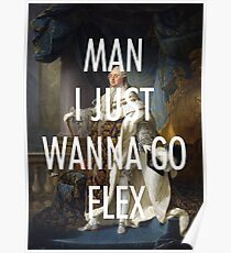 GO FLEX / POST MALONE Poster