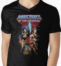 Camiseta para hombre de cuello en v Maestros del Universo